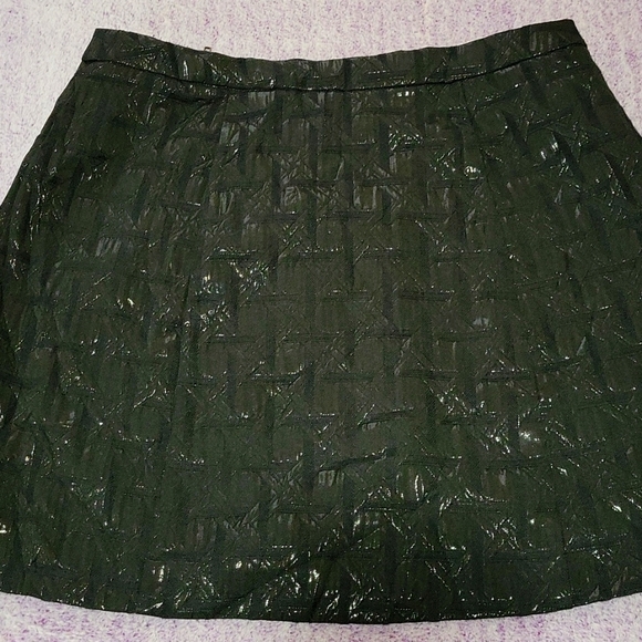 Xhilaration Metallic Mini Skirt - Picture 2 of 5